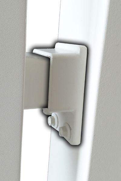 Aitatolppasetti alumiinia 76x76mm / 100cm